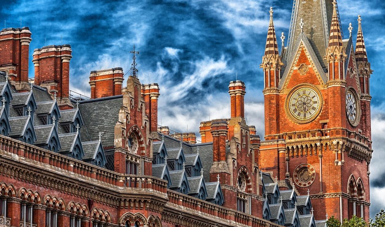 St Pancras station, London