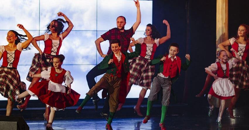 Irish step dance performance